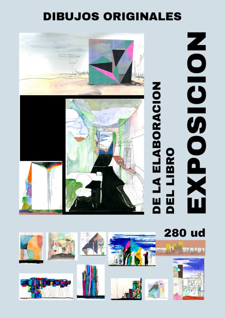 Dibujo original del libro para exposición